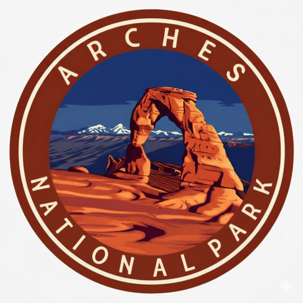 Arches National Park badge