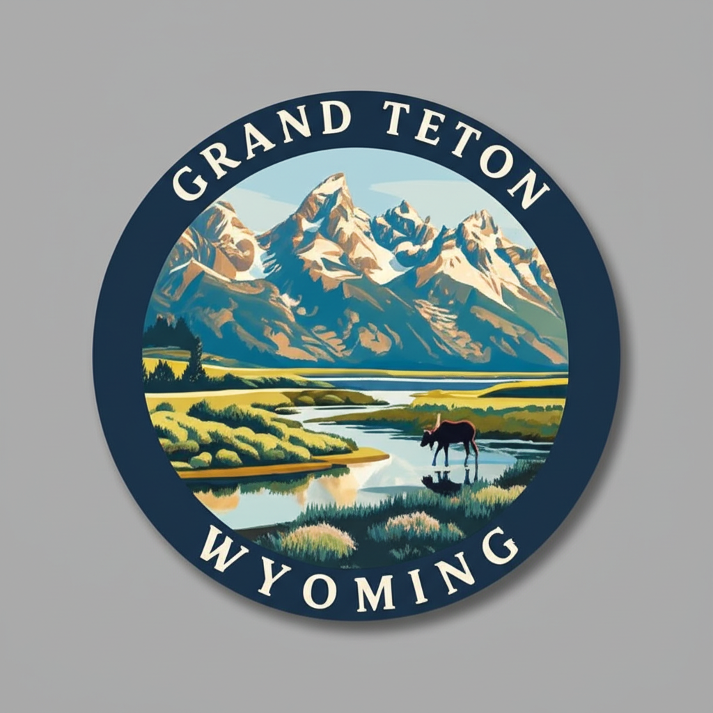 Grand Teton National Park badge