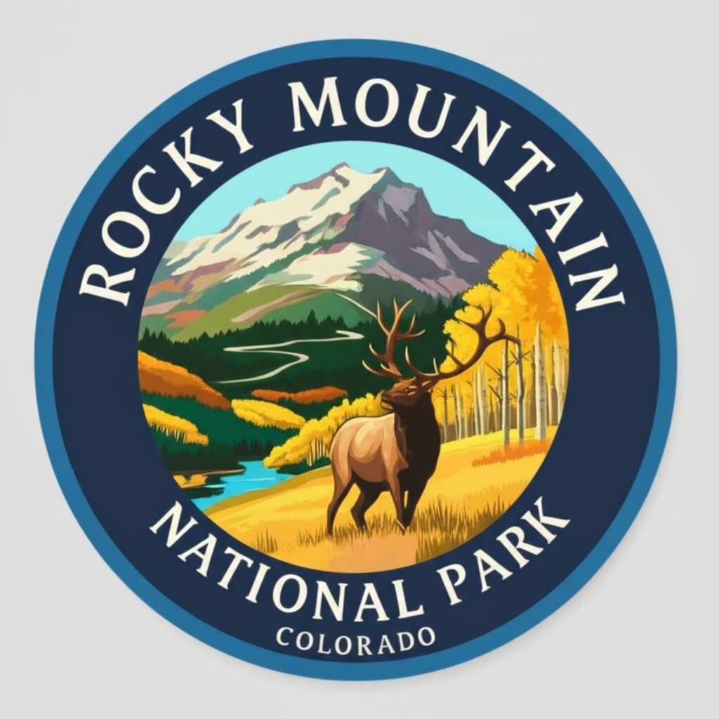 Rocky Mountain National Park badge